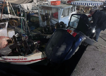 Καβάλα: Αυτοκίνητο σφήνωσε στο κενό μεταξύ λιμανιού και αλιευτικού