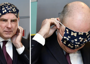 Ο αντιπρόεδρος του Βελγίου δεν ξέρεις να βάζει μάσκα – Το βίντεο που έγινε viral