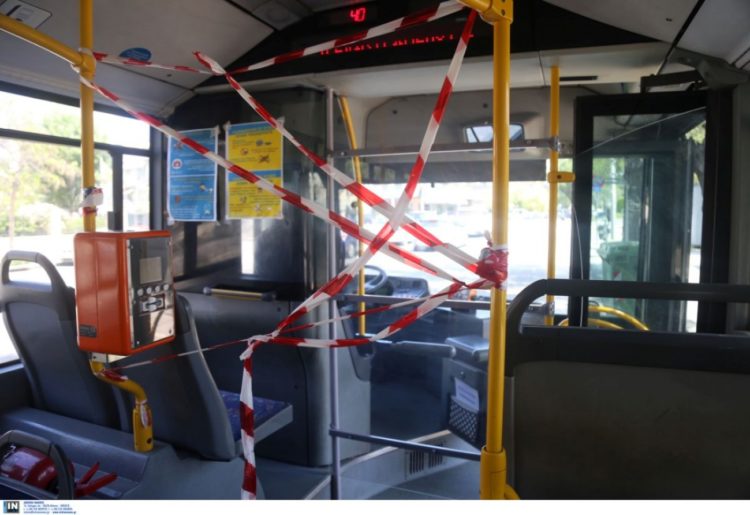 Διαχωριστικό προστασίας για τους οδηγούς σε λεωφορεία και τρόλεϊ