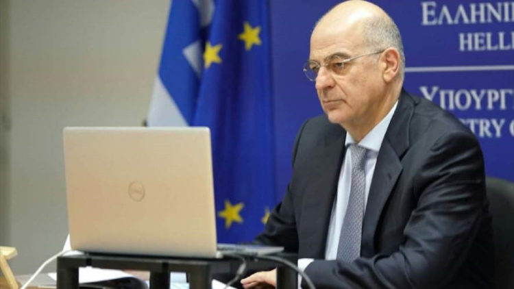 Δένδιας: Τηλεδιάσκεψη με τους ΥΠΕΞ του ΕυρωπαΪκού Λαϊκού Κόμματος