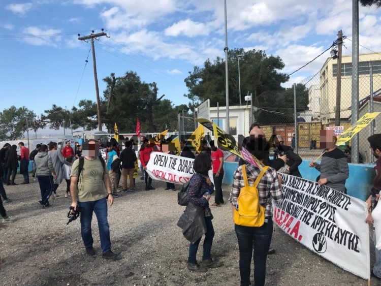 Θεσσαλονίκη: Διαμαρτυρία της ΚΕΕΡΦΑ ενάντια στις εξώσεις προσφύγων  από τις δομές