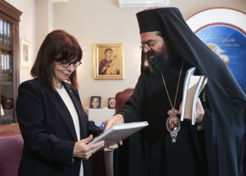 Επιστροφή στα πάτρια εδάφη για την ΠτΔ, Κατερίνα Σακελλαροπούλου (video)