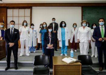 Επίσκεψη της Κ. Σακελλαροπούλου στον “Ευαγγελισμό”