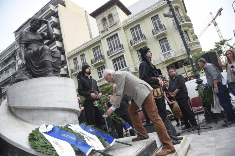 Θεσσαλονίκη: Κατάθεση στεφάνων στο Μνημείο Γενοκτονίας των Ποντίων