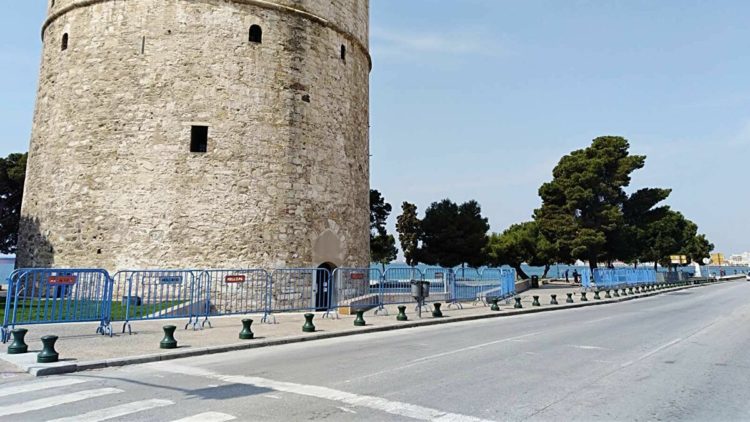 Θεσσαλονίκη: Βγήκαν τα κιγκλιδώματα στη Νέα Παραλία