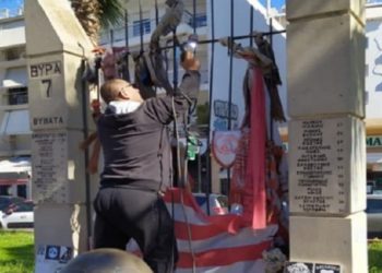 Αποκατάσταση των ζημιών στο μνημείο της Θύρας 7