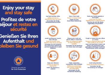 Νέα καμπάνια της ΓΓ Πολιτικής Προστασίας: «Απολαύστε τη διαμονή σας – Μείνετε ασφαλείς»