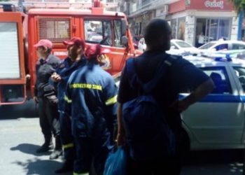Θεσσαλονίκη: Πτώση φλεγόμενης γυναίκας από μπαλκόνι στην Εγνατία Οδο