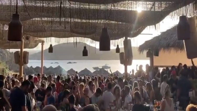 Μύκονος: Δύο μήνες «λουκέτο» και 20.000 ευρώ πρόστιμο σε γνωστό beach bar (Video)