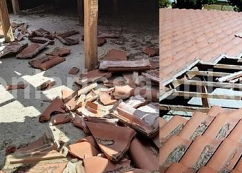 Λάρισα: Απίστευτο περιστατικό – Αεροσκάφος σκόρπισε πανικό και ξήλωσε σκεπή σπιτιού (βιντεο)