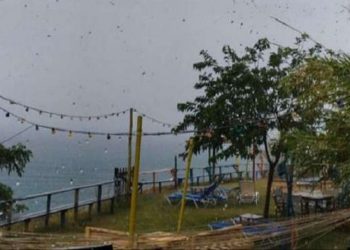 Αλλαγή στο σκηνικό του καιρού – Άνοιξαν οι ουρανοί στη Χαλκιδική (video)