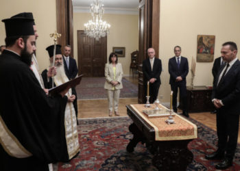 Ορκίστηκε ο Γ. Στουρνάρας για τη δεύτερη θητεία του στη διοίκηση της Τράπεζας της Ελλάδος