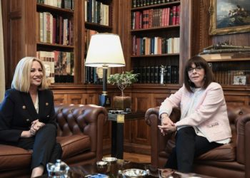 Συνάντηση Σακελλαροπούλου – Γεννηματά με φόντο την οικονομία και τα εθνικά θέματα