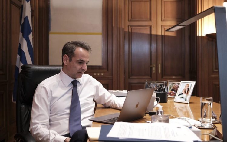 Τηλεδιάσκεψη Μητσοτάκη και Μισέλ ενόψει του έκτακτου Ευρωπαϊκού Συμβουλίου