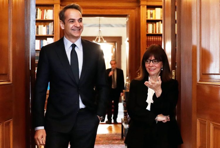 Στο Προεδρικό Μέγαρο το απόγευμα ο Μητσοτάκης