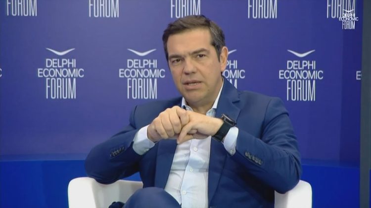 Τσίπρας στο Φόρουμ των Δελφών: Ο  Μητσοτάκης έφερε την ύφεση πριν από τον κορονοϊό (video)