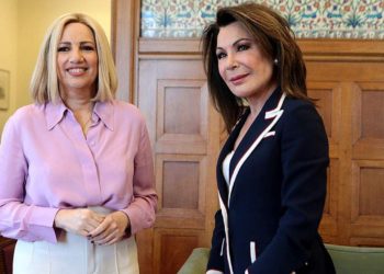 Ελλάδα 2021: Ενημέρωση της Φώφης Γεννηματά από τη Γιάννα Αγγελοπούλου