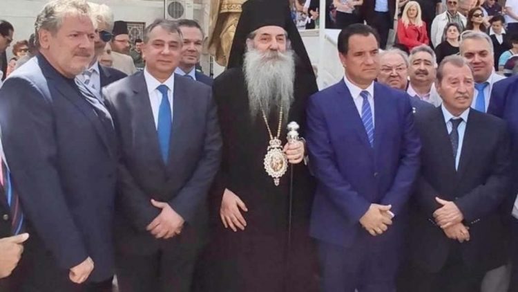 Στα αποκαλυπτήρια αγάλματος του Κωνσταντίνου Παλαιολόγου ο Αδ.Γεωργιάδης