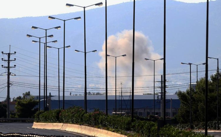 Ελευσίνα: Ελεγχόμενη έκρηξη εξουδετέρωσης πυρομαχικών παλαιού τύπου