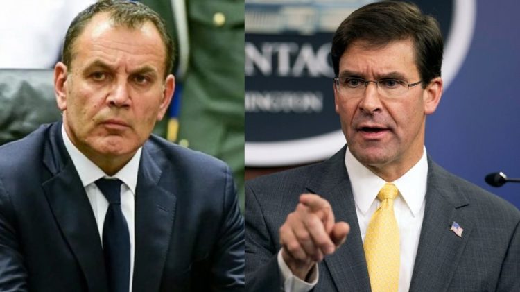 Επικοινωνία Έσπερ – Παναγιωτόπουλου: Αυτοσυγκράτηση για την ανατολική Μεσόγειο