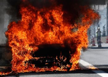 Φωτιά σε αυτοκίνητο στην Αττική Οδό