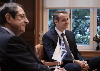 Τηλεφωνική επικοινωνία Μητσοτάκη με Αναστασιάδη