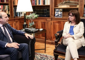 Ενημέρωση της ΠτΔ από τον Κ. Χατζηδάκη για το σχέδιο σχετικά με το Μάτι