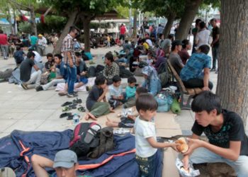 Πλατεία Βικτωρίας: Συγκέντρωση αλληλεγγύης στους πρόσφυγες