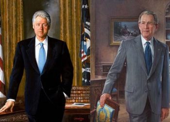 Τραμπ: Απομάκρυνε τα πορτρέτα  Κλίντον και Μπους από τον Λευκό Οίκο