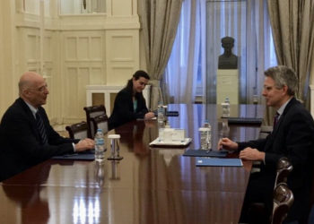 Συνάντηση Δένδια και Πάιατ για την Αγιά Σοφιά και τις περιφερειακές εξελίξεις