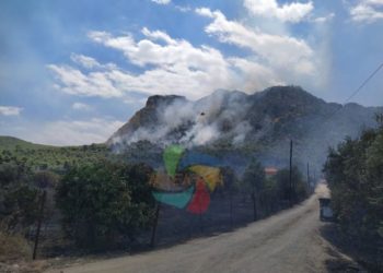 Πυρκαγιά στις Κεχριές Κορινθίας – Εκκενώθηκε παιδική κατασκήνωση