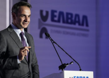 Μητσοτάκης στην παρουσίαση της επένδυσης της ΕΛΒΑΛ: Πρώτη προτεραιότητα η αναγέννηση της βιομηχανίας