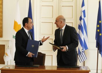 Τηλεφωνική επικοινωνία του Ν. Δένδια με τον ΥΠΕΞ της Κύπρου
