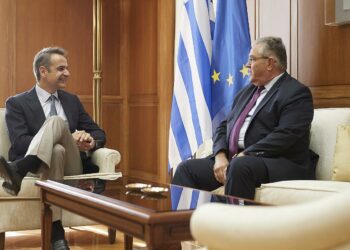 Ολοκληρώθηκε ο κύκλος των συναντήσεων του Κ. Μητσοτάκη με τους πολιτικούς αρχηγούς