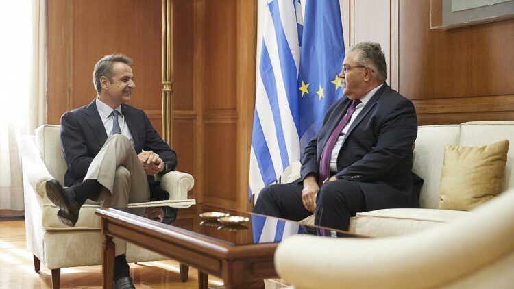 Ολοκληρώθηκε ο κύκλος των συναντήσεων του Κ. Μητσοτάκη με τους πολιτικούς αρχηγούς