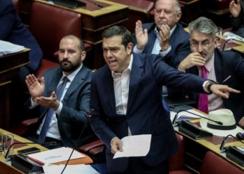 Τσίπρας: Αναρωτιόμαστε σε ποια μεριά του τραπεζιού καθόταν ο Κ. Μητσοτάκης