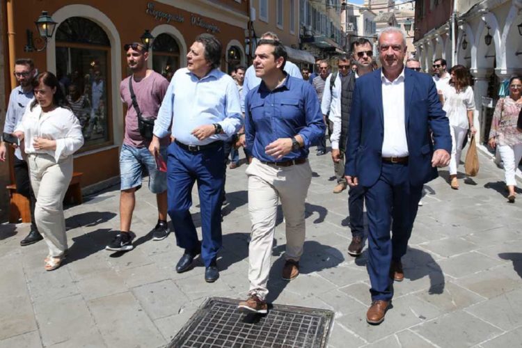 Τσίπρας από Κέρκυρα: Αποκλειστική ευθύνη Μητσοτάκη το μπάχαλο στον τουρισμό (video)