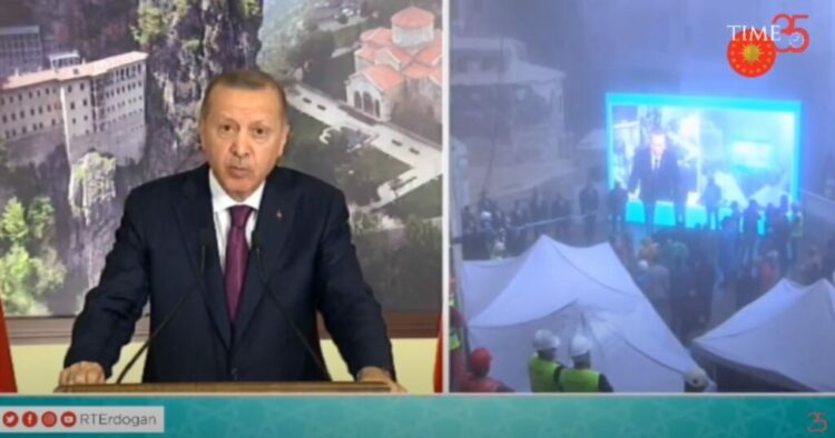 Άνοιξε η Παναγία Σουμελά: Θα γίνει ορθόδοξη λειτουργία τον Δεκαπενταύγουστο, λέει ο Ερντογάν