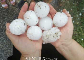 Καστοριά: Χαλάζι σάρωσε τα πάντα – Μεγάλες καταστροφές