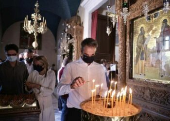 Μήνυμα Μητσοτάκη για το Δεκαπενταύγουστο: Τιμούμε την Κοίμηση της Θεοτόκου, ενώ οι Ένοπλες Δυνάμεις υπερασπίζονται τα εθνικά μας δίκαια