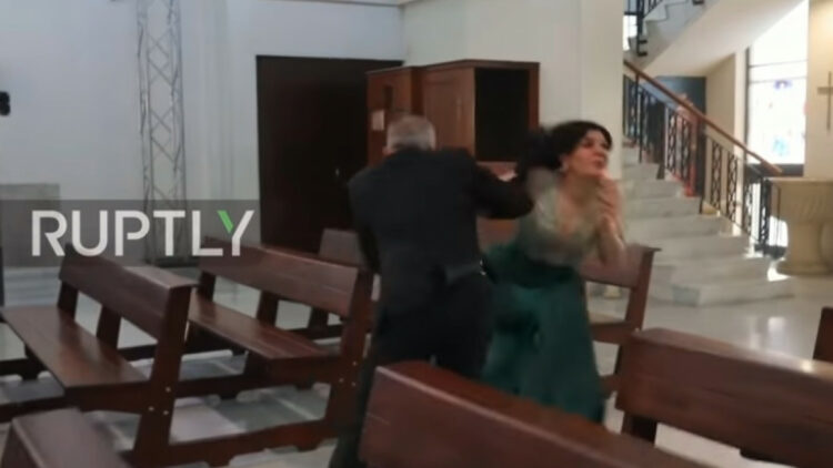 Βηρυτός: Νέο συγκλονιστικό βίντεο – Χάος σε εκκλησία τη στιγμή της έκρηξης