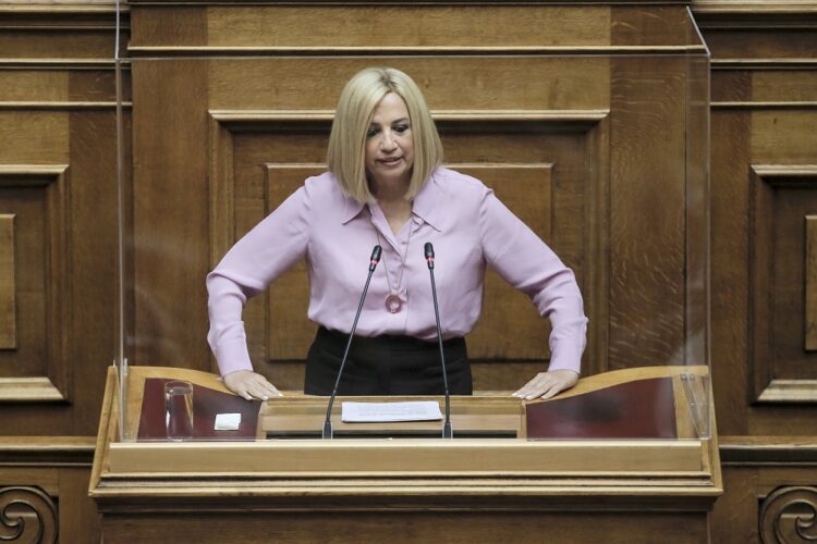 Γεννηματά: Ψηφίζουμε ως αναγκαστική επιλογή τη συμφωνία με την Αίγυπτο