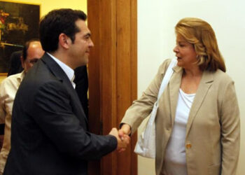 Συνάντηση του Αλ. Τσίπρα με την Λούκα Κατσέλη