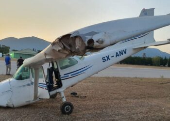 Aεροδρόμιο Τατοΐου: Παραλίγο τραγωδία με μονοκινητήριο αεροπλάνο