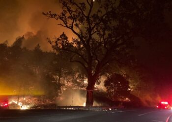 Καλιφόρνια: Στο έλεος πυρκαγιάς οι διάσημοι αμπελώνες της κοιλάδας της Νάπα
