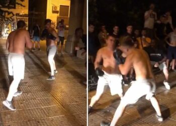 Κυψέλη: Αυτοσχέδιοι αγώνες μποξ στο δρόμο – Σοκαριστικές εικόνες