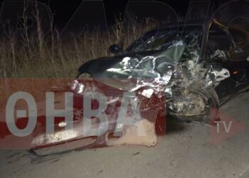 Θήβα: Καραμπόλα με πολλούς τραυματίες (Βίντεο)