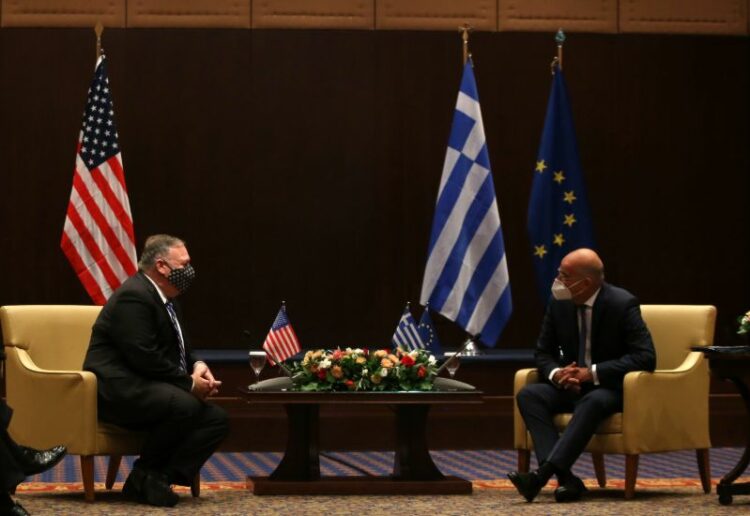 Μήνυμα Πομπέο: Με την Ελλάδα μοιραζόμαστε κοινό στρατηγικό όραμα – Συναντήθηκε το πρωί με τον Ν. Δένδια