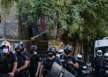 Ολοκληρώθηκε η επιχείρηση εκκένωσης κτιρίου που τελούσε υπό κατάληψη στο Παγκράτι