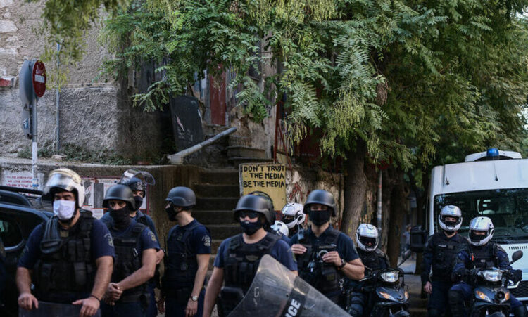 Ολοκληρώθηκε η επιχείρηση εκκένωσης κτιρίου που τελούσε υπό κατάληψη στο Παγκράτι